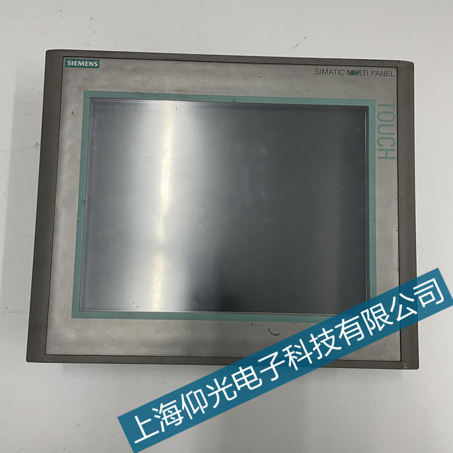 化工廠西門子mp377觸摸屏上機無響應故障維修